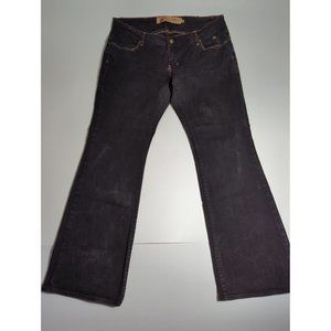 Apple Bottoms Women's Jeans RARE Y2K Black Distressed 15/16